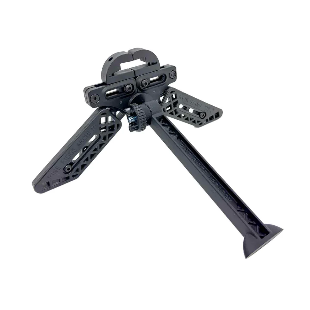 Pine Ridge Kwik Stand Tri-Pod Bow Support, Kwik Stand by Pine Ridge, Pine Ridge Tri-Pod bow support, high-performance Kwik Stand, Kwik Stand Tri-Pod review, Pine Ridge bow support features, Kwik Stand for stable shooting, Tri-Pod bow support dimensions, Pine Ridge Kwik Stand for outdoor use, Kwik Stand for hunting, Pine Ridge high-quality bow support