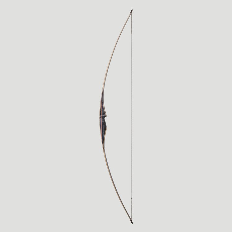 Galaxy Black Ridge Longbow, 70" longbow, traditional archery bow, modern design longbow, fiberglass and wood longbow, ergonomic longbow, classic longbow, high-performance longbow, durable archery equipment